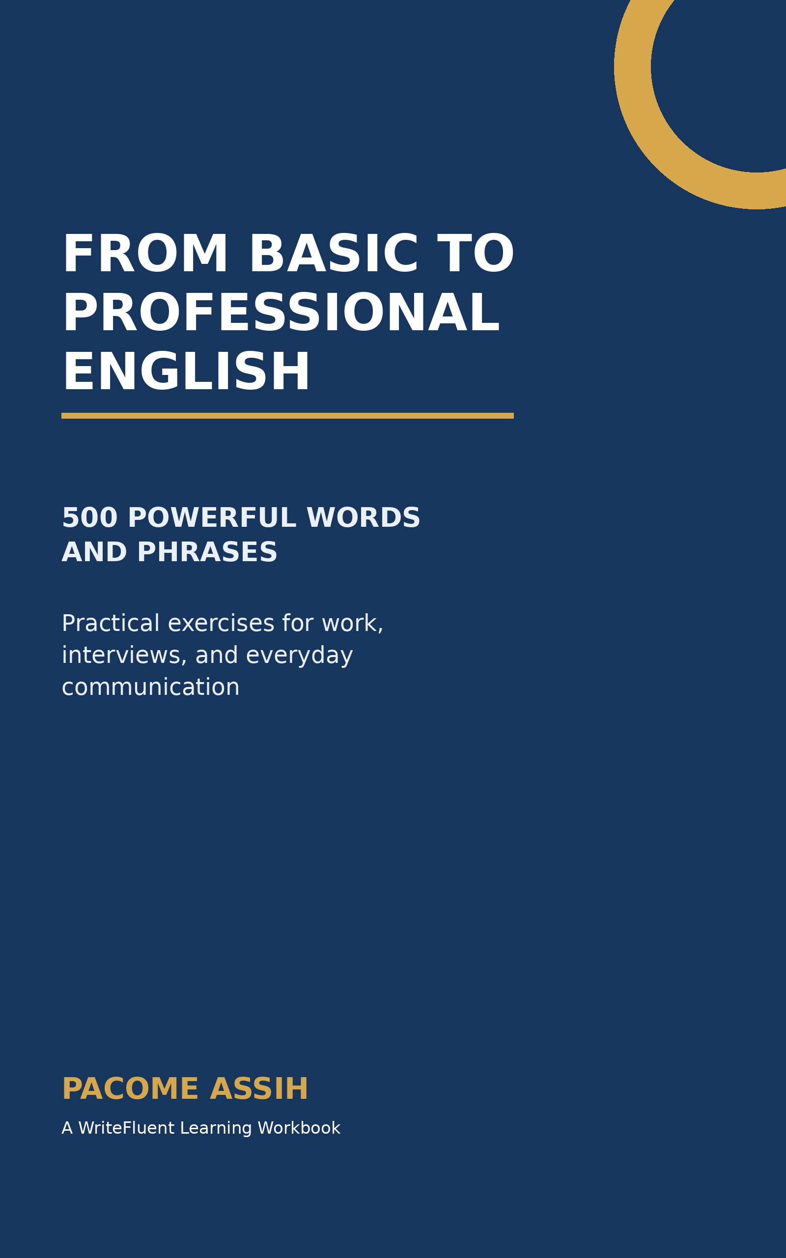 Cover of From Basic to Professional English